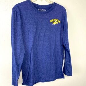 Vintage Nautica Boys XL 18/20 Long Sleeve T-Shirt